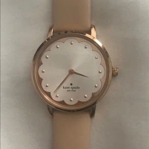 Rose gold Kate spade watch